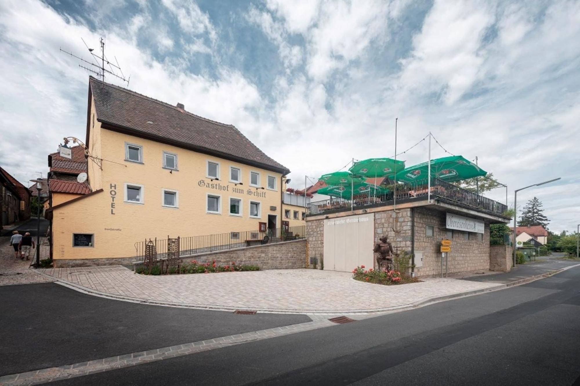 Gasthof Zum Schiff Obereisenheim Eksteriør bilde